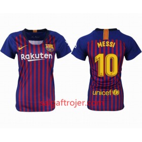 FC Barcelona Fodboldtrøjer MESSI 10 Dame Hjemmebanesæt 2018/19 Kort ærmer